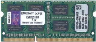 Kingston ValueRAM (KVR16S11/4) 4 GB 1600 MHz DDR3 Ram kullananlar yorumlar